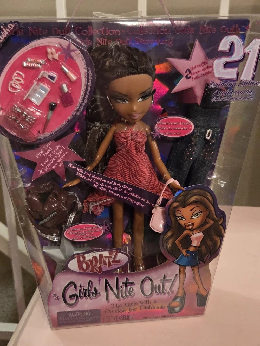 ♡ bratz girls nite out 21st birthday edition sasha soll nib ♡